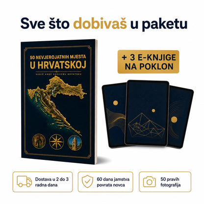 Sve što dobivaš u paketu: knjiga + 3 e-knjige na poklon